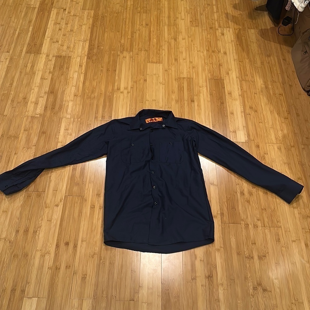 Red Kap button up outerwear size medium men’s
